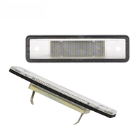 Éclairage de plaque d'immatriculation LED 300LM 3W certifié E-mark pour Opel Astra F/G Corsa B S93 Omega Vectra B Zafira