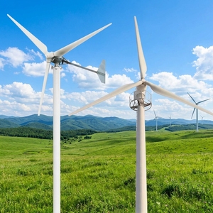 Generador Eólico de Eje Horizontal de 50kW con Baja Velocidad de Arranque, 380V, Diámetro del Rotor de 12.6m, Alta Eficiencia, Fibra de Vidrio Reforzada - Product Image 4