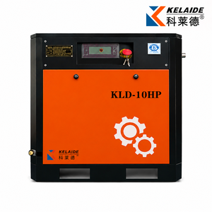 Compresseur d'air à vis KELAIDE 7,5 kW 10 CV, système de compresseur d'air industriel 0,8 MPa, haute efficacité, faible bruit, 380 V - Product Image 1