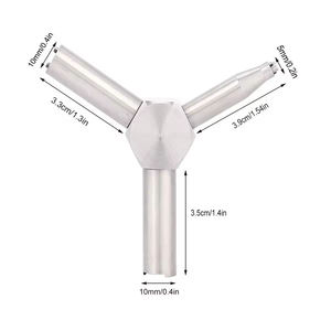 Outil tactique 3-en-1 en acier pour soupape de rechargement à soufflage de <span class=keywords><strong>gaz</strong></span>, avec entrée d'air triangulaire à fermeté renforcée, et outil de démontage de clé - Product Image 5