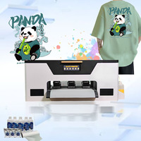 Personnalisation de T-shirt de magasin de vêtements Imprimante de bureau de petite taille Images de vêtements Imprimante DTF de bureau DIY Transfert d'encre pigmentée