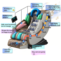 Fauteuil de massage électrique intelligent 4D à gravité zéro, nouvelle conception de luxe, pas cher, certifié CE, fabriqué directement par Zhipin.