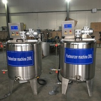 Machine de pasteurisation du lait à domicile machine de pasteurisation de pâte de tomate machine de pasteurisation de pulpe de fruit