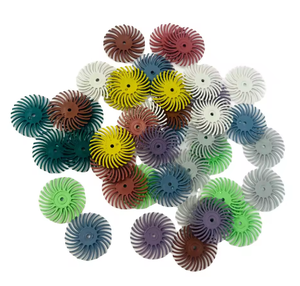 Nice Top <span class=keywords><strong>Radial</strong></span> Bristle Disc 3 pulgadas 80 Grit Acabado de superficie flexible para metal y <span class=keywords><strong>madera</strong></span> - Product Image 4