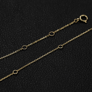 Vente <span class=keywords><strong>en</strong></span> gros AU585 de résultats de bijoux 14K <span class=keywords><strong>or</strong></span> jaune massif Bracelet collier fermoir à ressort rallonge réparation de bijoux - Product Image 5