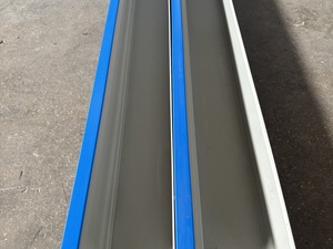 Hoge Kwaliteit Gebruikte Quad Goot Rolvormmachine Dakstap Staal Gekleurde Stalen Tegel Plc Controlesysteem Met Motorkern - Product Image 3