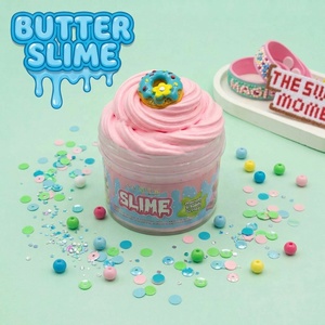 Kit de slime au beurre non toxique approuvé ASTM pour enfants, jouet de slime DIY avec argile colorée, jouet sensoriel, fabricant de slime OEM ODM - Product Image 3