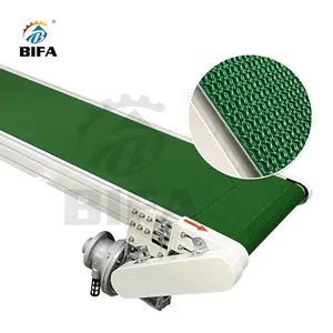 BIFA Solid Waste Powered Anti-skid Non Slip Belts High Grip Top Muit Ply Grass Belt Conveyor