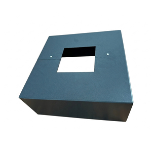 Cache-ancrage robuste en aluminium pour poteau divisé en 2 parties, 4 et 5 pouces, carré et rond, pour <span class=keywords><strong>parking</strong></span> - Product Image 1