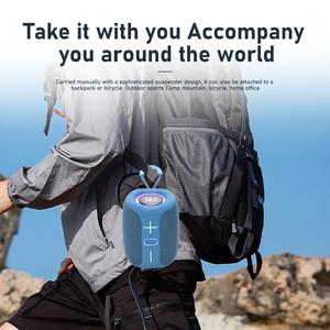 ลำโพงไร้สายแบบพกพา <span class=keywords><strong>TG658</strong></span> T & G ลำโพงไร้สาย TWS 1200mAh กันน้ำคอลัมน์เบสขนาดเล็ก AUX TF BT ลำโพงซาวด์บาร์ - Product Image 4