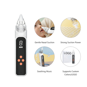 Elektrische babyneuszuiger Verstelbaar zuigniveau Muziek Kalmerend Verstelbaar zuigniveau Elektrische neuszuiger voor peuters - Product Image 2