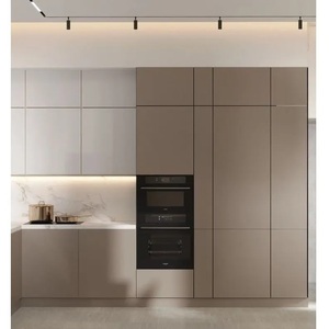 Revestimiento Acrílico para Cocina, Mejor Precio, Diseño Moderno, Estilo Americano, Tamaño Personalizable, Puertas de Muebles de MDF, Cocinas Modernas para Exteriores - Product Image 4