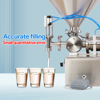 Machine de remplissage liquide à piston pneumatique capacité 5-5000ml pour shampooing Gel eau vin lait huile détergent remplissage bouteilles en plastique