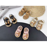 Sandales d'été pour garçons et filles, tongs de plage, nouvelles sandales antidérapantes pour l'extérieur, chaussures pour bébés et enfants