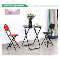 Prix bon marché moderne Portable léger Mini métal musulman pliant chaise pliable de prière pour la prière