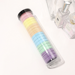 Songmay 20pcs tóc ban nhạc tóc <span class=keywords><strong>Clip</strong></span> đàn hồi cao Nylon phong cách Hàn Quốc khăn liền mạch Kiểu tóc đuôi ngựa màu sắc hỗn hợp cho cô gái thời trang - Product Image 6