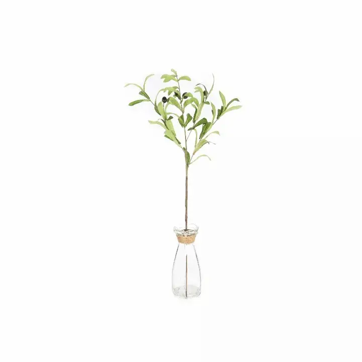 루시아 꽃 단일 줄기 실제 터치 인공 식물 플라스틱 홈 장식 기타 장식 꽃 도매 인공