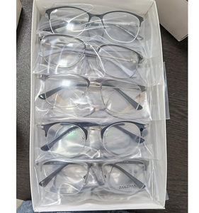 Mix assort occhiali da vista in metallo inossidabile <span class=keywords><strong>con</strong></span> montatura da vista in metallo di alta qualità casuali <span class=keywords><strong>con</strong></span> marchio - Product Image 6