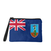 Porte-monnaie avec drapeau de Grenade, pochette à fermeture éclair, organisateur compact, porte-espèces, rangement pour cartes, accessoire cadeau