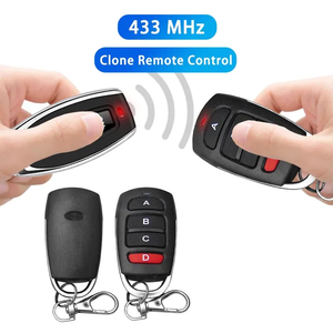 Chất lượng cao 4 kênh 433Mhz Led phổ Mã học tập sao lưu điều khiển từ xa 315Mhz tần số cho xe cửa nhà để xe/cổng - Product Image 4