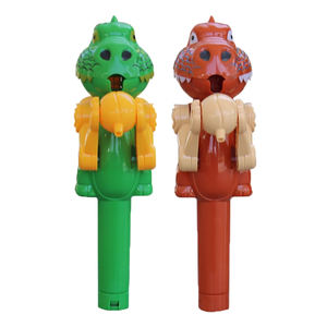 Sucettes Bonbons Durs Aromatisés aux Fruits en Forme de Dinosaures Robots Créatifs en Plastique pour Enfants, Sac Multicolore, Vente en Gros - Product Image 4