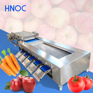 Clasificadora de Tomates y Papas HNOC, Máquina Clasificadora de Manzanas Automática Pequeña, Máquina de Limpieza y Clasificación de Verduras y Aceitunas - Product Image 1