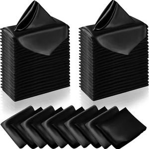 Serviettes en tissu satiné bleu royal pour <span class=keywords><strong>mariage</strong></span>, serviettes <span class=keywords><strong>de</strong></span> table en tissu pour restaurant, décoration <span class=keywords><strong>de</strong></span> <span class=keywords><strong>mariage</strong></span>, banquet, hôtel, fête - Product Image 2