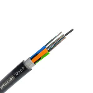 工厂价格高品质144/288芯户外绞线单模G652D GYDTA/GYDTS光缆