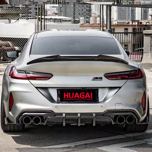 Kit <span class=keywords><strong>de</strong></span> Fibra <span class=keywords><strong>de</strong></span> Carbono para BMW M8/F91 F92 F93, Acabado Pulido, Fácil Instalación, Alerón Delantero, Faldones Laterales, Alerón Trasero, Espejo Retrovisor - Product Image 3