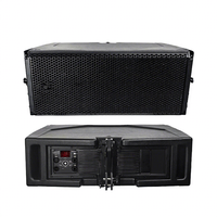HDL30-A 1100W RMS Altavoces de arreglo lineal activos de doble vía de 10 pulgadas, sistema de sonido profesional para escenario, arreglo lineal amplificado