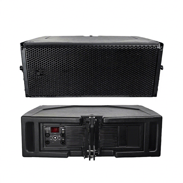HDL30-A 1100W RMS Dual 10inch Two Way Active Line Array Speakers Professional Stage Sound System Powered Line Array