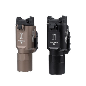 Lampe torche tactique X300U A ultra-performante avec pointeur laser rouge LED et batterie CR123A pour utilisation en extérieur - Product Image 1