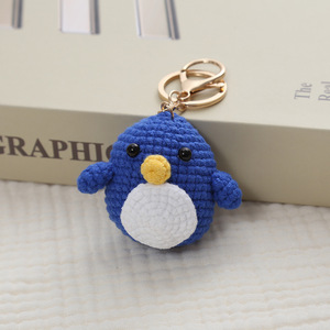 Giocattoli Amigurumi all'Uncinetto, Peluche a Forma di Pinguino, Portachiavi, Bambole Amigurumi, Giocattoli Kawaii, Ciondoli per Borse - Product Image 5