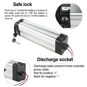 36v 48v <b>Battery</b> Pack 20ah 15ah 12ah 10ah Lithium Ion <b>Batteries</b> Silver Fish Rechargeable for Ebike - Product Image 4