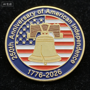 Pin <span class=keywords><strong>de</strong></span> Solapa Conmemorativo Personalizado del 250 Aniversario del Día <span class=keywords><strong>de</strong></span> la Independencia <span class=keywords><strong>de</strong></span> EE. UU., con Diseño <span class=keywords><strong>de</strong></span> <span class=keywords><strong>Libertad</strong></span>, Patriotismo y Souvenir, en Esmalte Duro y Suave - Product Image 5