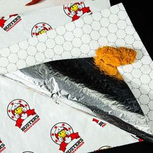 Giấy nhôm không thấm mỡ Giấy nướng bánh burger bơ bọc dầu Giấy Bánh Bánh Mì Bánh Ngọt khay khung thực phẩm không mùi - Product Image 6