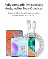 Cable de Carga Rápida USB-C de 120W 6A, 1M PD con Blindaje de Lámina, Conductor de Cobre Puro y Revestimiento de TPE para Carga Turbo Redmi