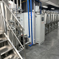 Système d'équipement de brassage de bière artisanale 500L 5BBBL avec cuve de fermentation et pompe en acier inoxydable 304