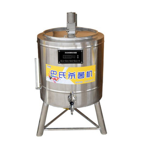 Máquina Pasteurizadora de Leche y Jugos con Calentamiento Eléctrico, Esterilizador Vertical de Acero Inoxidable para Uso Agrícola - Product Image 1