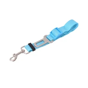 Denim <b>Dog</b> Car with Safety - Comfy Canine Seat Belt Harness for Vehicle Travel - Product Image 2