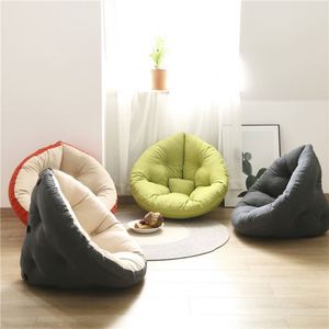 Nuovo divano pigro sacco a sacco sedia con imbottitura pieghevole comodo <span class=keywords><strong>Pouf</strong></span> da pavimento per bambini e adulti forniture Creative - Product Image 4