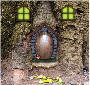 Ventana <span class=keywords><strong>y</strong></span> puerta en miniatura de hada para el hogar, decoración de árboles, brilla en <span class=keywords><strong>la</strong></span> oscuridad, <span class=keywords><strong>hadas</strong></span>, para dormir, puerta <span class=keywords><strong>y</strong></span> ventanas - Product Image 2