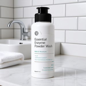 Poudre enzymatique essentielle V21 90g Nettoyant visage doux hydratant Exfoliant Nettoyant pores - Product Image 5