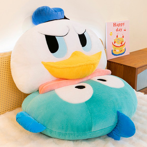 Nouveau design Coussin décoratif en peluche canard doux, Coussin décoratif poisson moche, Cadeaux pour enfants et adultes, Décoration d'intérieur, Vente en gros, Peluche douce - Product Image 5