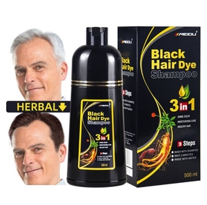 Champú de Coloración Capilar Natural a Base de Hierbas MEIDU para Hombres - Product Image 1