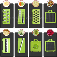 Keuken fruit- en groentesnijder multifunctionele groentesnijder groentesnijder voor blokjes snijden groentesnijder voor julienne snijden groentesnijder
