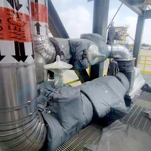 Aislamiento de chaqueta térmica resistente a altas temperaturas para tuberías/Bridas/válvulas - Product Image 3