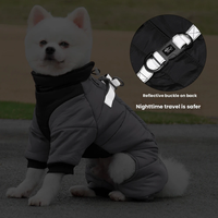 Veste pour chien à haute visibilité avec bande lumineuse, cordon de serrage au cou, poignets côtelés, respirante, imperméable et épaisse, best-seller