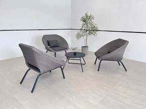 YILIN fábrica al por mayor moderno para todo tipo de clima ratán jardín muebles al aire libre conjunto - Product Image 5