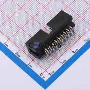 Tout nouveau et original HX JN2.54-2x9P WZ H8.9 trou traversant plié, P = 2.54mm puce IC de circuit intégré PMIC - Product Image 2